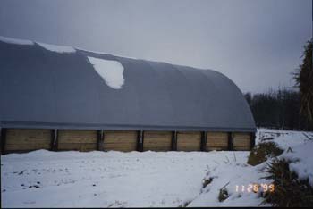 Snow on Barn